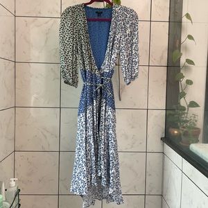 Artful Wrap Dress